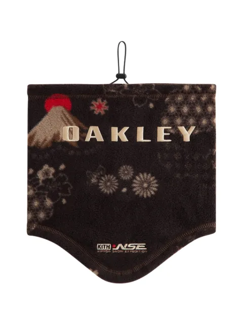 KITH floral fleece gaiter Brown OAFOS9022653AN