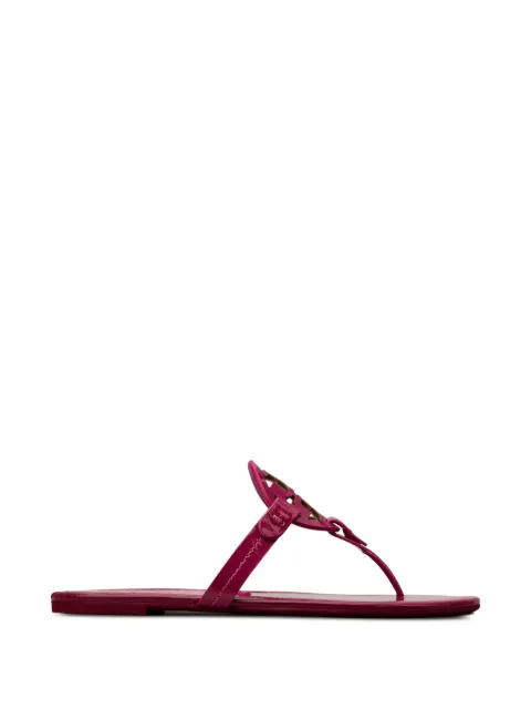 Tory Burch Miller patent sandals Pink 76734