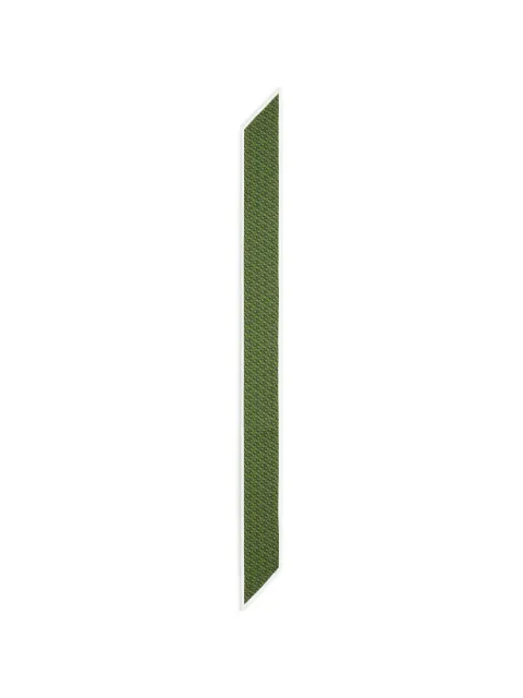 Tory Burch T link silk ribbon tie Green 180895