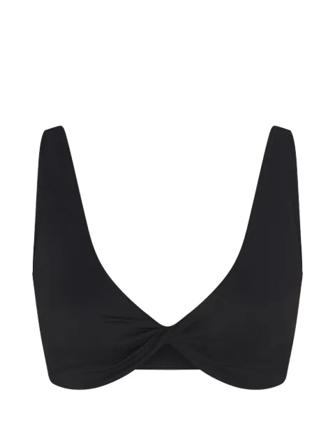 Skims x Nike twist-front sport bra Black SKM058