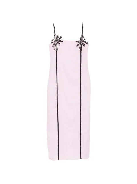 Cala de la Cruz Sloane maxi dress Pink 25C198