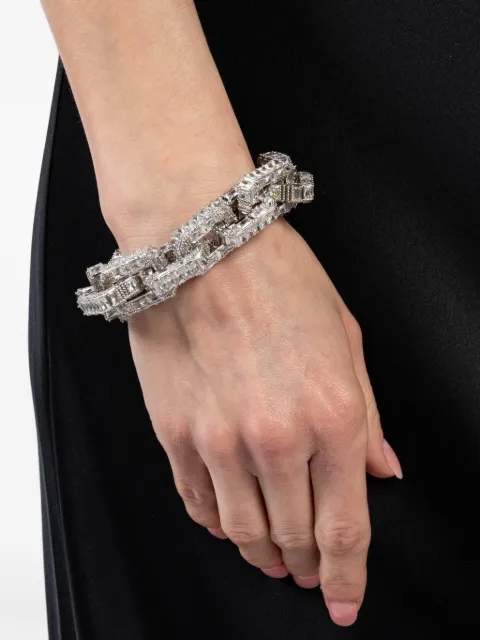 Eddie Borgo Supra rectangular-shape bracelet Silver SS1307BRP010C
