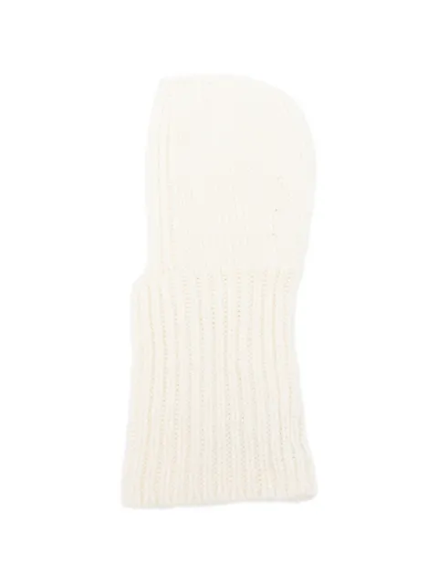 Blanca Vita ribbed balaclava Neutrals 350C