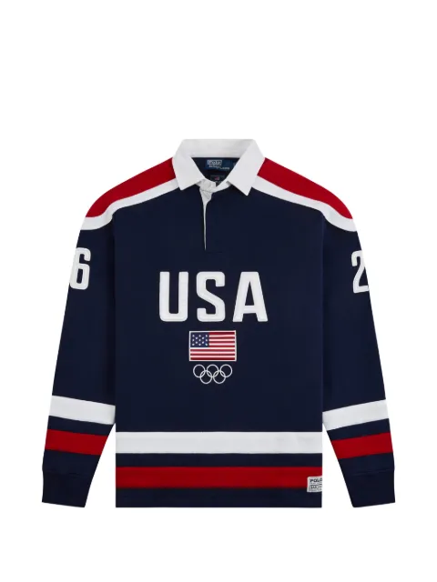Polo Ralph Lauren Team USA rugby sweatshirt Blue 710P05264001