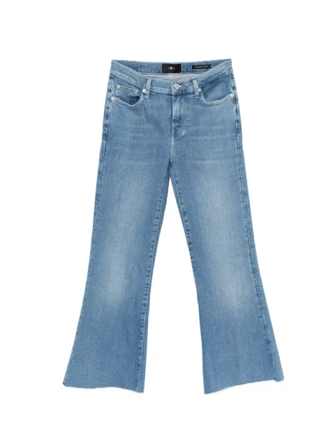 7 For All Mankind cropped flared jeans Blue 7UR10C12