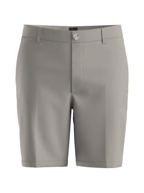 BOSS modern-fit shorts in stretch-cotton twill Grey 50555235