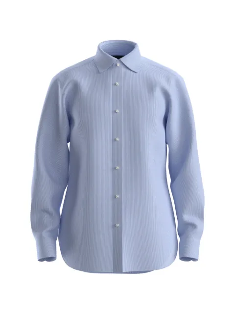 BOSS x Beckham buttoned shirt Blue 50564427