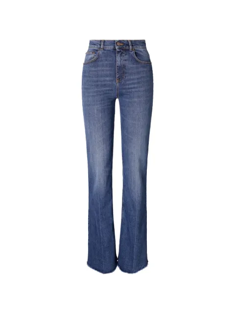 Tory Burch frayed bootcut jeans Blue 181430