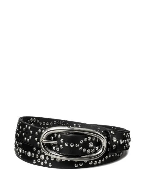 Tory Burch pierced studded belt Black 181697