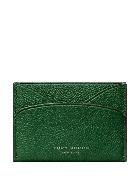 Tory Burch Romy flat card case Green 178972