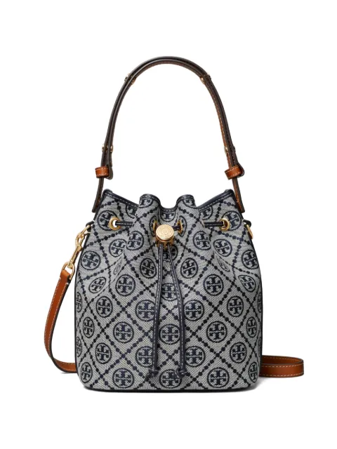 Tory Burch T monogram bucket bag Blue 181372