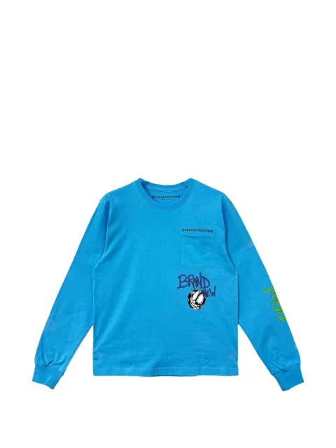 Chrome Hearts long-sleeve T-shirt Blue CHRM0690