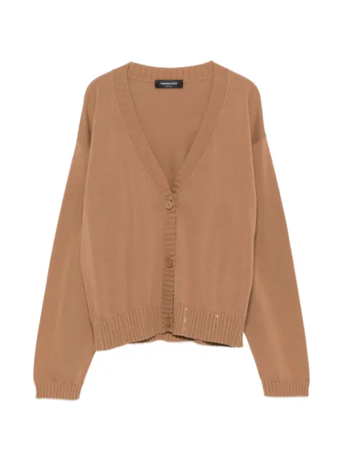 Fabiana Filippi button embellished cardigan Brown MAD266F0240000L734
