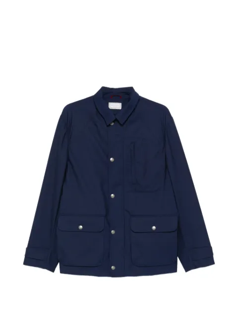 Brunello Cucinelli flap-pockets jacket Blue MM4166490C350