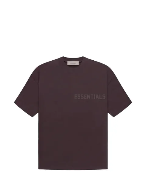 FEAR OF GOD ESSENTIALS logo-print short-sleeve T-shirt Purple 125BT222005F