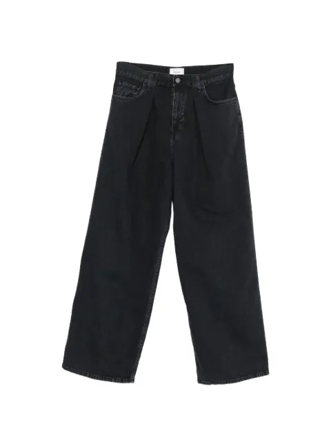 Haikure pleated shorts Black HEW03342GF146PP