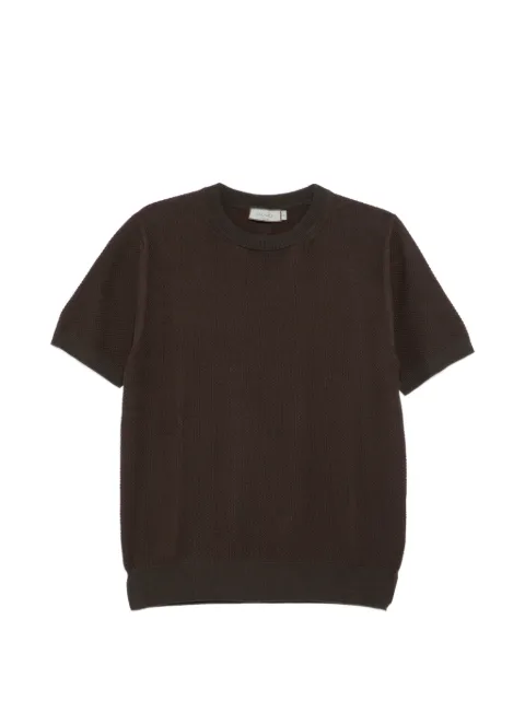 Canali textured top Brown MK02461C0719501