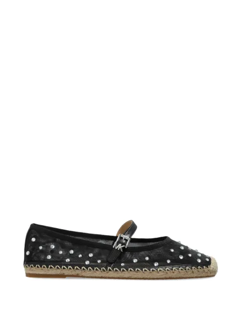 Michael Michael Kors Lynn studded espadrilles Black 40R6LYFP2D