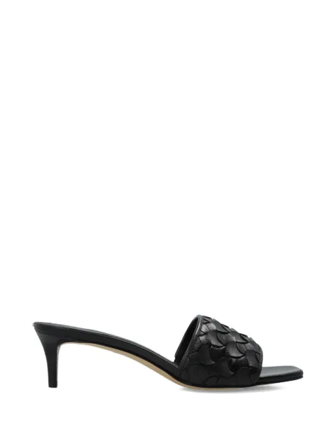 Michael Michael Kors Elyse calf leather heeled pumps Black 40R6EYMS3L