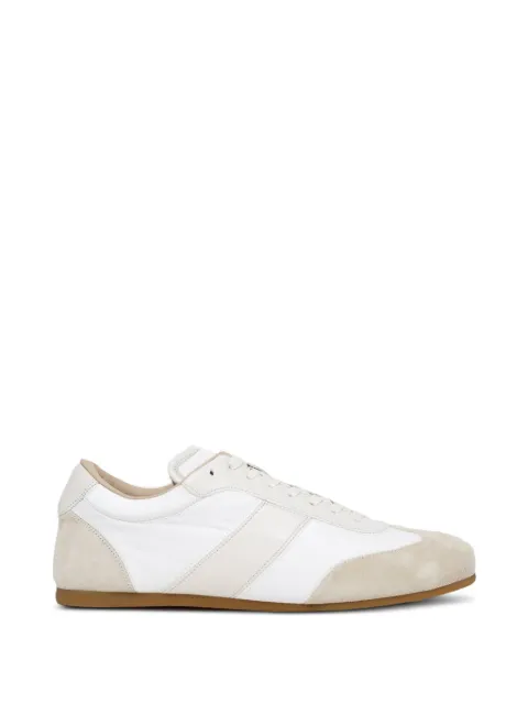 LEMAIRE soft runners in suede leather White FO0227LL0216