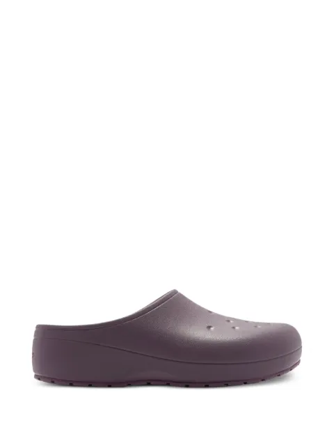 Crocs Classic Quiet Clog platform perforated slides Purple 209968