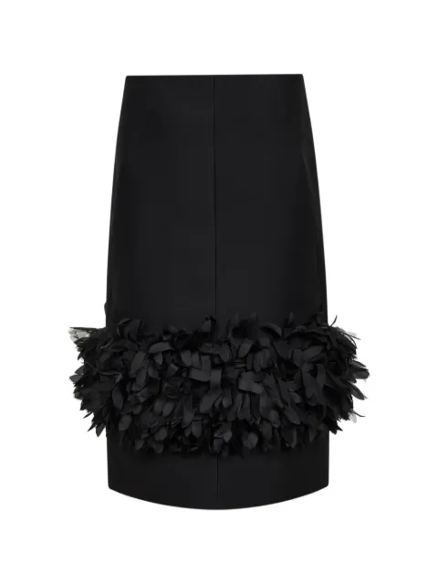 TOTEME petal-panel skirt Black 261WRB0339FB0567001
