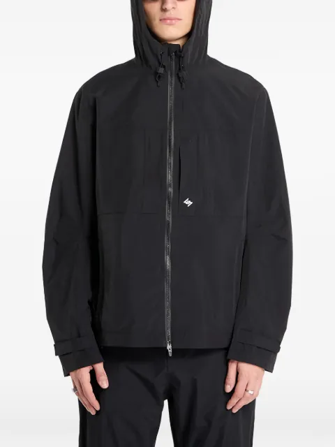 Represent taped hooded jacket Black 247M10000801