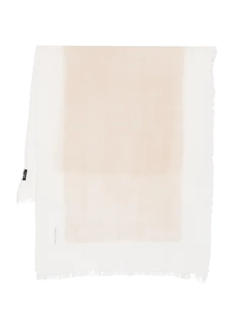 Fabiana Filippi fringed scarf Neutrals SAD276A943M049