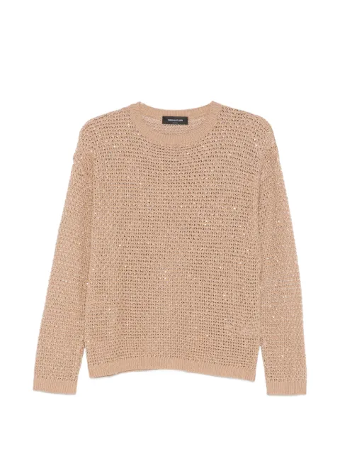 Fabiana Filippi open-knit sweater Neutrals MAD276F534M1200000