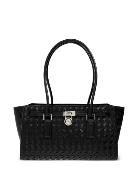 Michael Michael Kors Hamilton Moderne leather shoulder bag Black 30R6SNXT0L