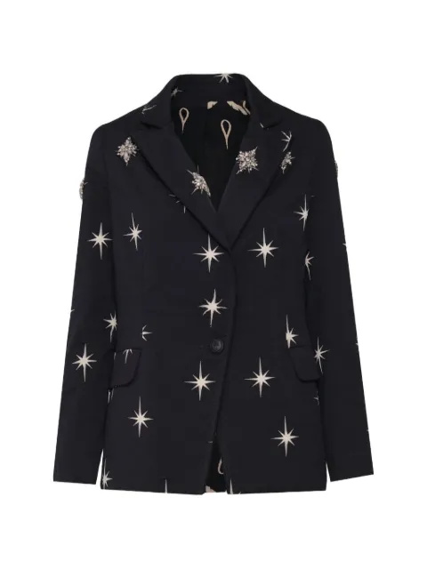 Johanna Ortiz star-embellishment blazer Black PT03671