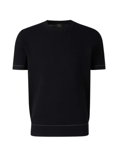 Brioni crew-neck short-sleeve T-shirt Black UMR00LP0K15P0K15