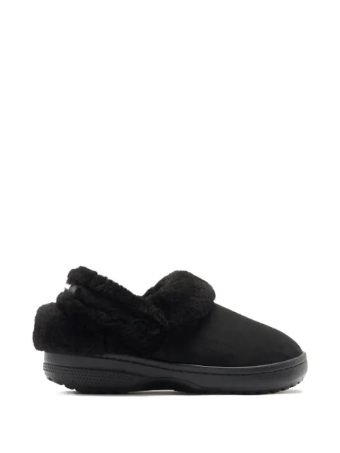 Crocs Classic Unfurgettable Clog faux-fur slippers Black 212106