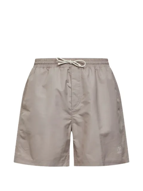Brunello Cucinelli drawstring beach shorts Neutrals MW817043CUV58