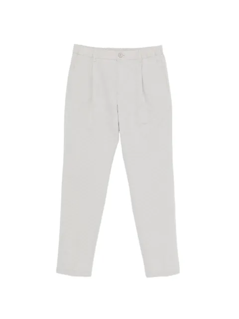 Herno seer-crease trousers Grey PT000093U12684