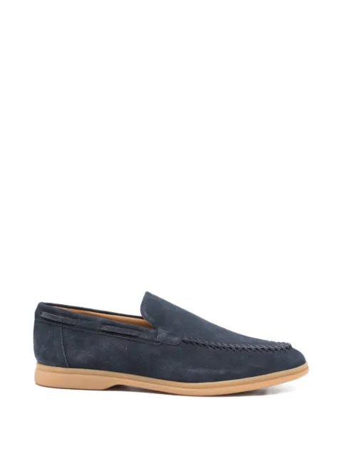 Eleventy braided-detail loafers Blue M77SCAM21SCA0M019