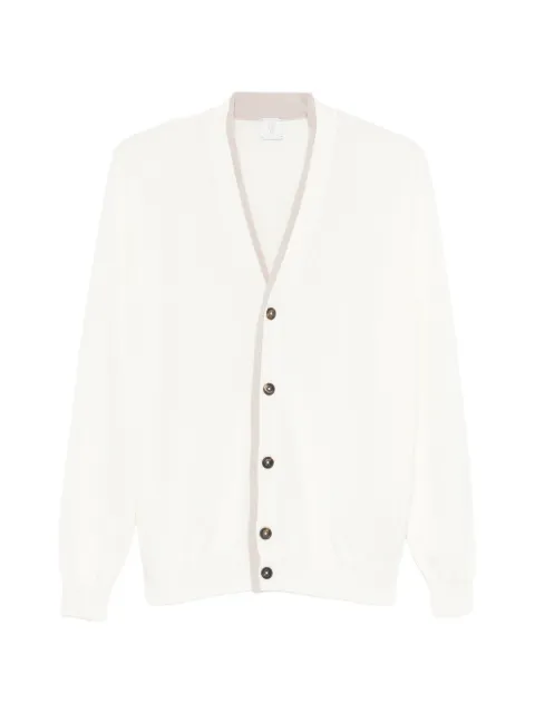 Eleventy buttoned V-neck cardigan White M76MAGM30MAG0M015