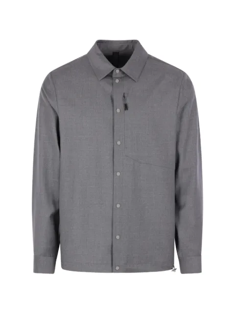 Sease button-fastening shirt Grey SI039TN700N21