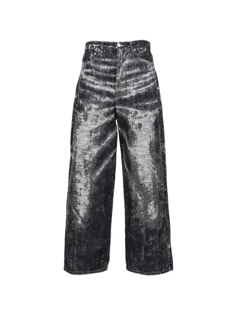 Taakk wash-effect jeans Black TA26SSPT132ONEWASH