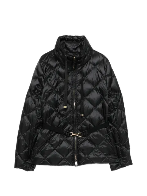 Max Mara Mtcsoftb quilted belted jacket Black 2619481024600