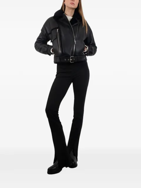 Poche Paris zipped jacket Black WW6381BLACK