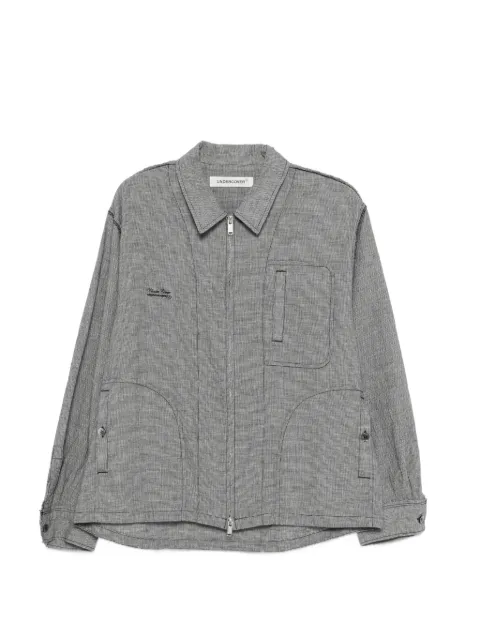 Undercover zip-up overshirt Black UP1F4205