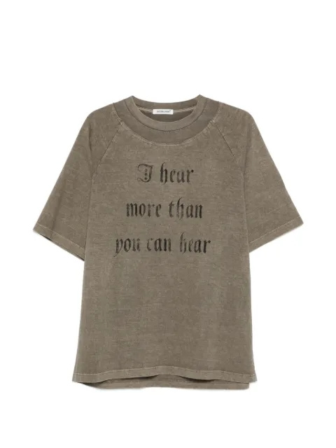 Undercover graphic-print contton T-shirt Grey UP1F48061