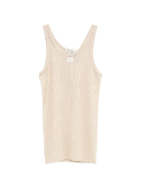 LEMAIRE ribbed top Neutrals TS0026LK1017
