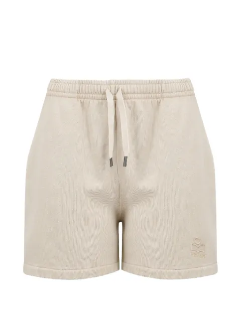 MARANT ÉTOILE Miranae drawstring shorts Neutrals SH0286FAD1M06E