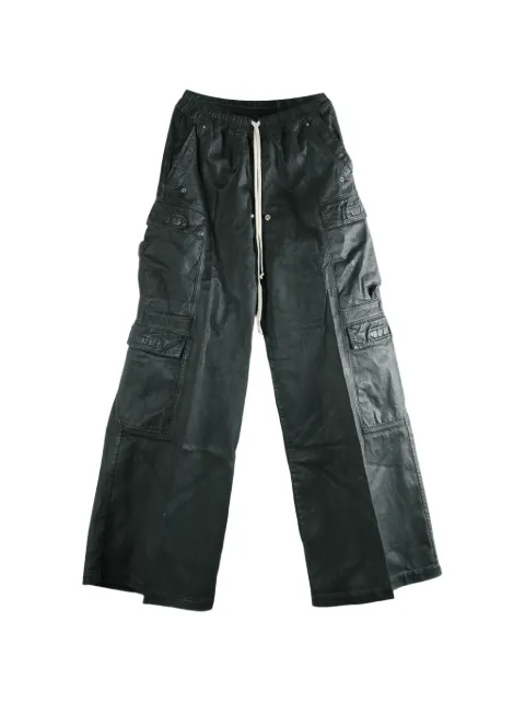Rick Owens DRKSHDW Jumbo Double cargo wide-leg pants Black DU01F4398DBK