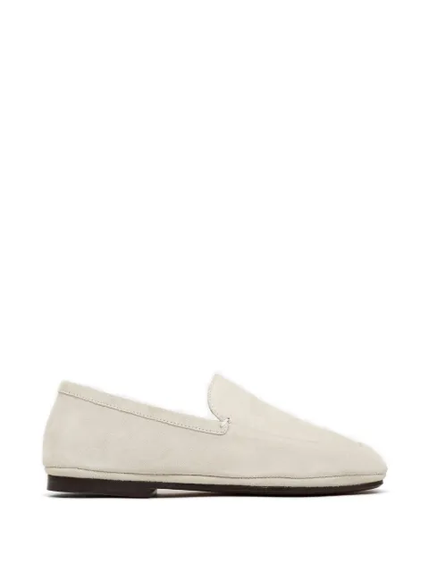 LEMAIRE slip-on suede loafers Neutrals FO0289LL0134