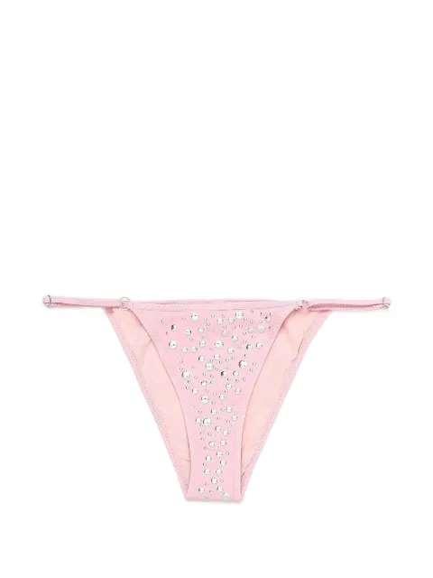 Gimaguas Bella crystal-embellished bikini bottoms Pink BELLABIKINIBOTTOM