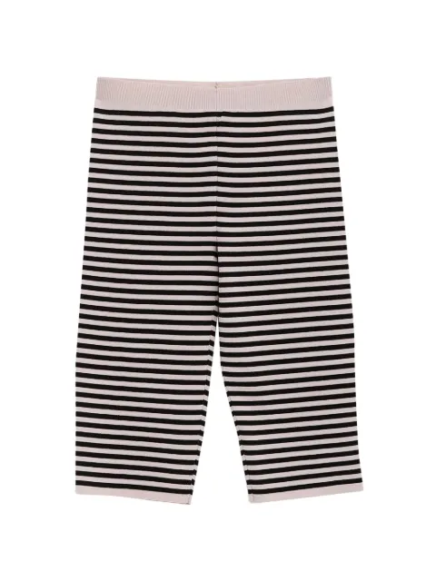 Gimaguas striped cycling shorts Neutrals CAMUCYCLESHORT
