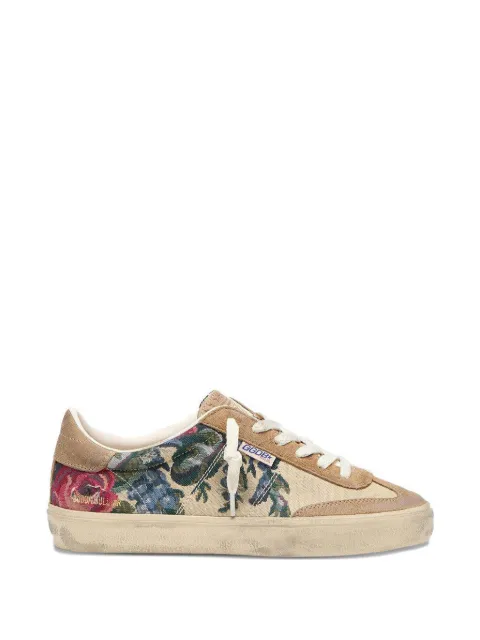 Golden Goose Soul-Star floral sneakers Neutrals GWF00464F008076